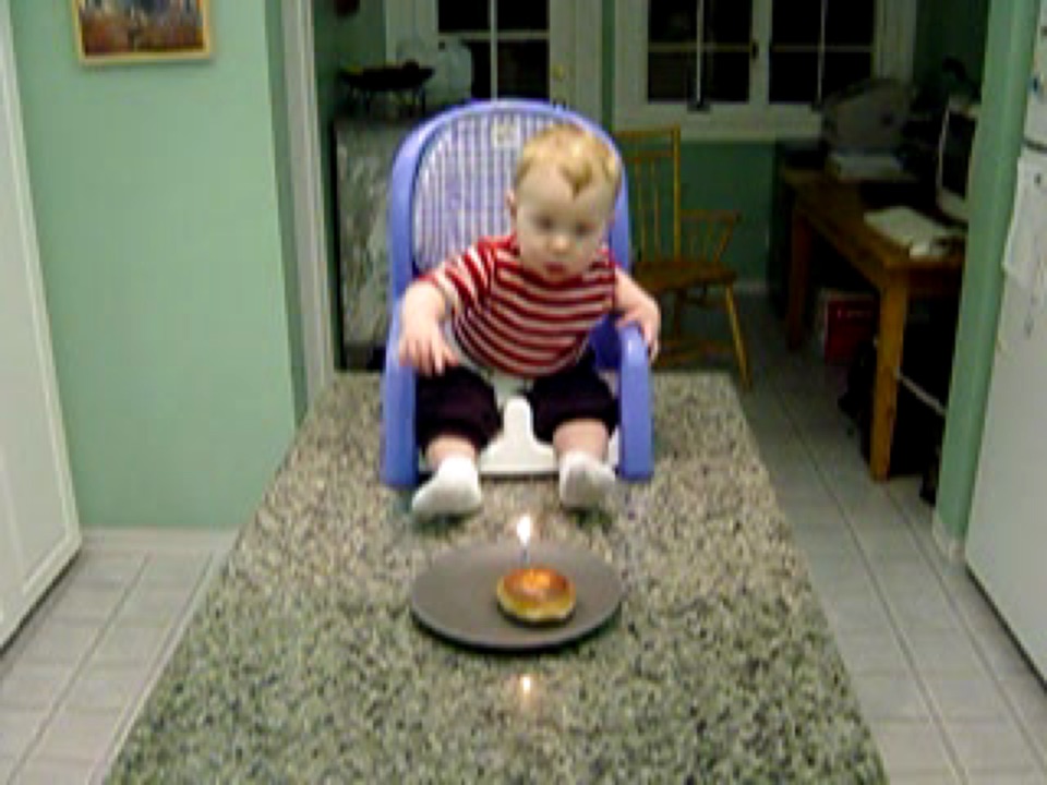Mummy and Daddy wish Alex happy 11 month birthday! Bad singing involved!